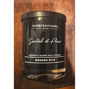Scentsational SANTAL ET FLEUR Coconut Wax Blend Candle 11 oz